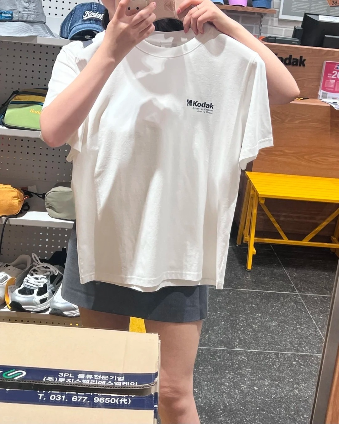 Kodak Unisex Oversized T-Shirt – обзор и цена Streetwear Brands Logo