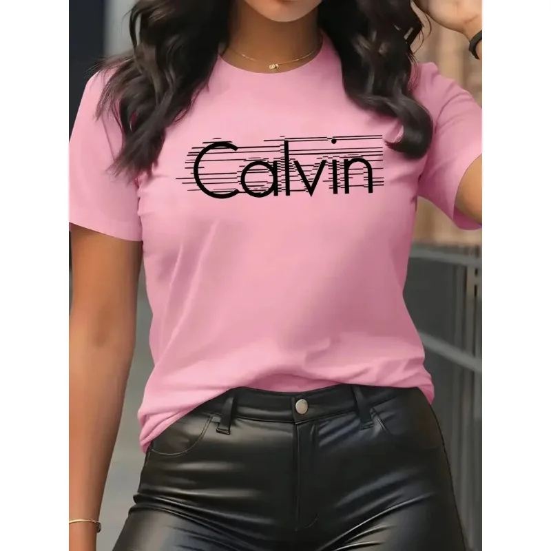 Calvin Women's T-Shirt Leisure – обзор и цена Quality Streetwear Brand