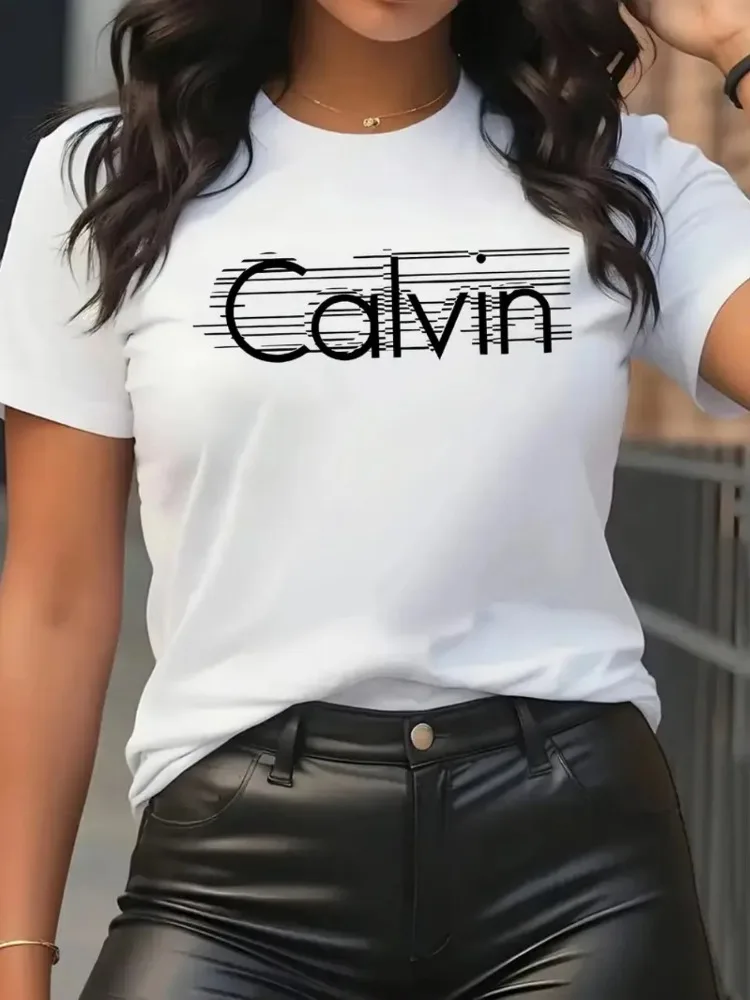 Calvin Women's T-Shirt Leisure – обзор и цена Quality Streetwear Brand