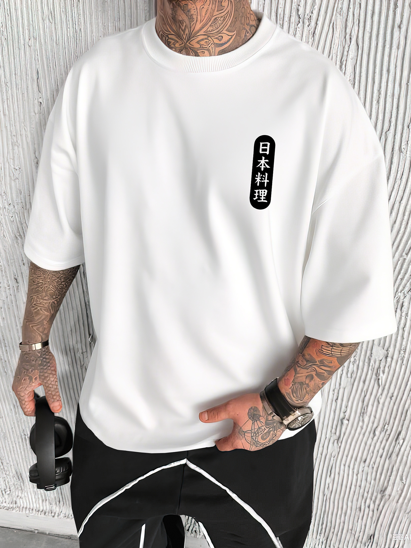 Men's Oversized Japanese Stree – обзор и цена Brand Streetwear Tokyo